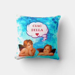 Aangepaste CIAO BELLA Cherubs Angels Valentijnse  Kussen
