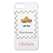 Aangepaste Cinco De Mayo-telefoonzaak Case-Mate iPhone Case (Achterkant)