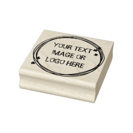 Aangepaste circulaire rubberstempel