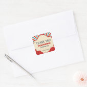 Aangepaste, Circus Thema Feest Giveaway stickers (Envelop)