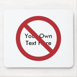 Aangepaste Cirkel met welslagen Muismat