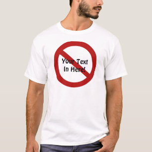 Aangepaste Cirkel met welslagen T-shirt