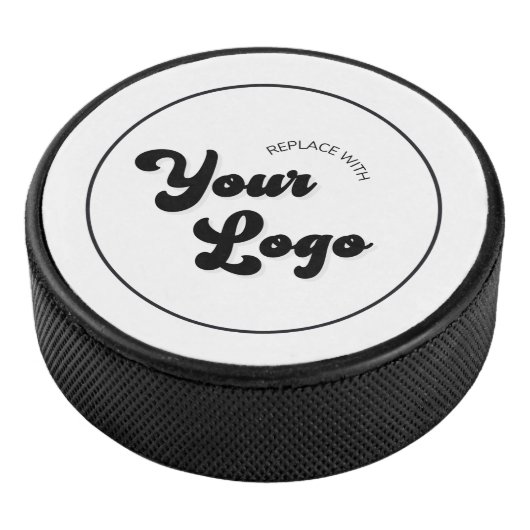 Aangepaste Cirkel Retro Ronde zakelijke Logo Hockey Puck (3/4)