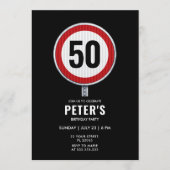 Aangepaste cirkelvormige verkeersbord met uw leeft kaart (Voorkant)