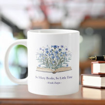 Aangepaste Citaat Blauwe Bloemen Groeien Uit Boek