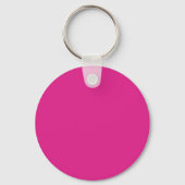 Aangepaste Citaat Hier Geschenk Heet Roze Geperson Sleutelhanger (Achterkant)