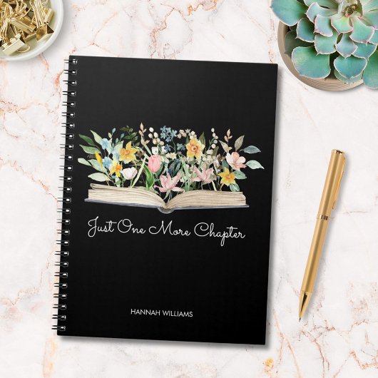 Aangepaste Citaat Waterverfboek Bloem Notitieboek