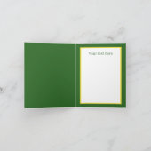 Aangepaste citroenkoekje kaart (Binnen)