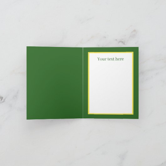 Aangepaste citroenkoekje kaart (Binnen)