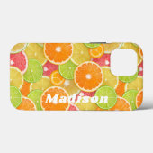 Aangepaste Citrus-telefoonkwesties Case-Mate iPhone Case (Achterkant (horizontaal))