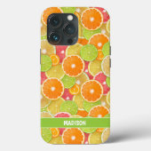 Aangepaste Citrus-telefoonkwesties Case-Mate iPhone Case (Achterkant)