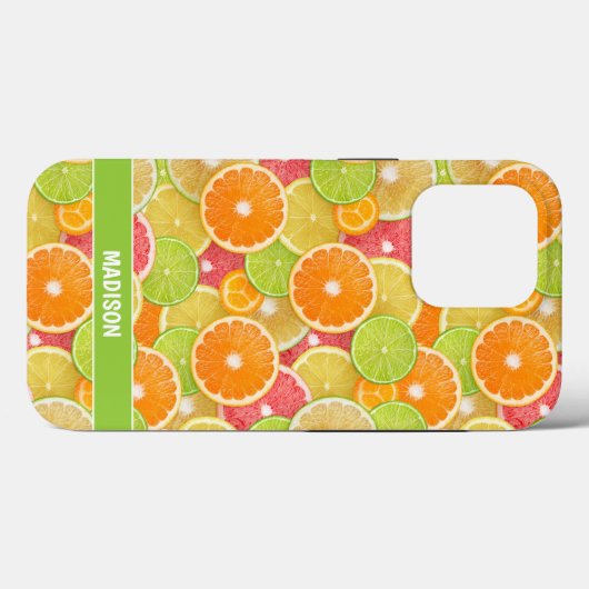 Aangepaste Citrus-telefoonkwesties Case-Mate iPhone Case (Achterkant (horizontaal))