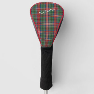 Aangepaste Clan MacCulloch Pset Tartan Golfheadcover