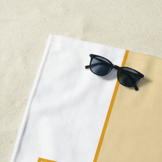 Aangepaste Classic Custom Truck Garage Strandlaken (In situ)