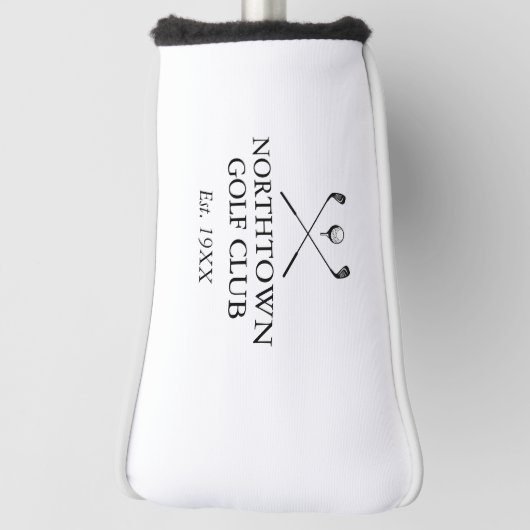 Aangepaste Classic Golf Club Name Golfheadcover (Draai 90)