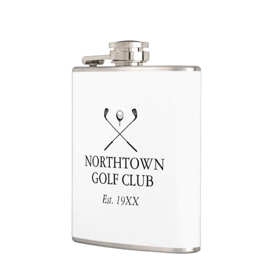 Aangepaste Classic Golf Club Name Heupfles (Links)