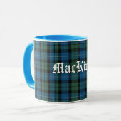 Aangepaste Classic MacKirdy Tartan Mok (Voorkant links)
