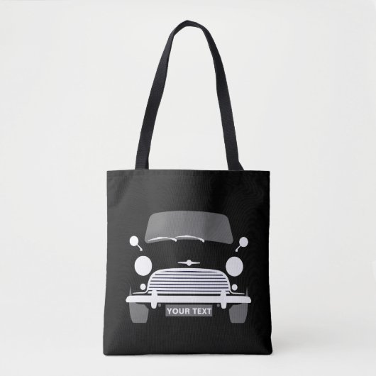 Aangepaste Classic Mini-canvas tas voor auto's (Voorkant)