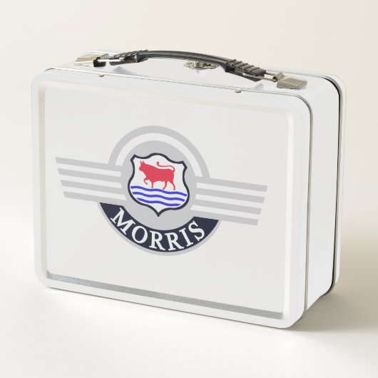 Aangepaste Classic Morris-lunchbox voor kleine aut (Achterkant)