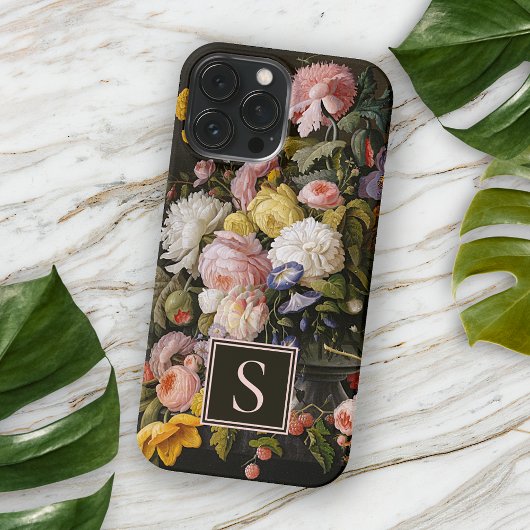 Aangepaste Classy Chique Bloemen Fine Art Schilder iPhone Hoesje