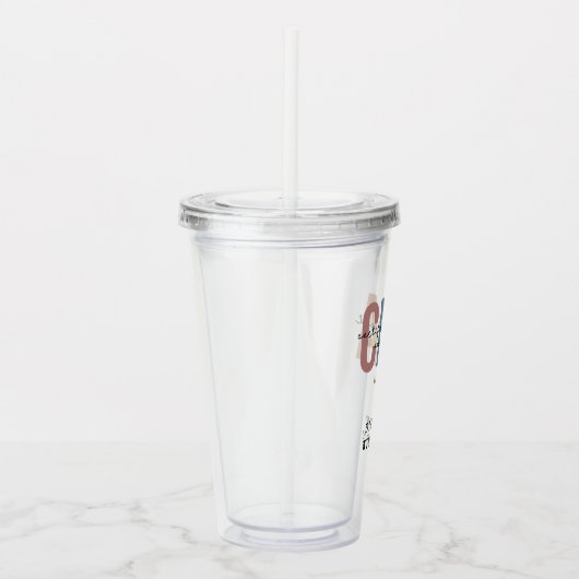 Aangepaste CMA Certified Medical Assistant Acryl Drinkbeker (Rechts)