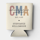 Aangepaste CMA Certified Medical Assistant Blikjeskoeler (Voorkant)