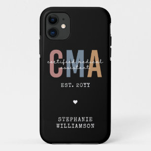 Aangepaste CMA Certified Medical Assistant Case-Mate iPhone Case
