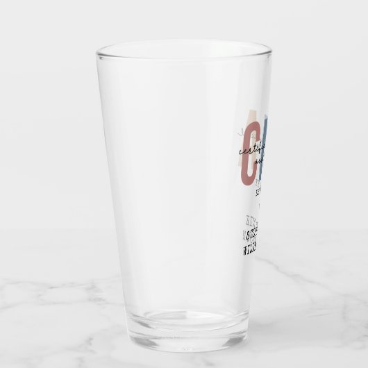 Aangepaste CMA Certified Medical Assistant Glas (Rechts)