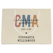 Aangepaste CMA Certified Medical Assistant Groot Cadeauzakje (Voorkant)