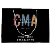 Aangepaste CMA Certified Medical Assistant Groot Cadeauzakje (Achterkant)