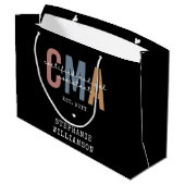 Aangepaste CMA Certified Medical Assistant Groot Cadeauzakje (Achterkant Gekanteld)