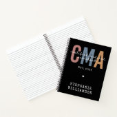 Aangepaste CMA Certified Medical Assistant Notitieboek (Binnen)