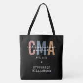 Aangepaste CMA Certified Medical Assistant Tote Bag (Voorkant)