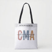 Aangepaste CMA Certified Medical Assistant Tote Bag (Voorkant)