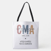 Aangepaste CMA Certified Medical Assistant Tote Bag (Voorkant)