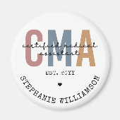 Aangepaste CMA gecertificeerde medische assistent  Magneet (Voorkant)