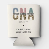 Aangepaste CNA Certified Nursing Assistant-cadeaus Blikjeskoeler (Achterkant)