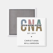 Aangepaste CNA Certified Nursing Assistant-cadeaus Magneet (Voorkant / Achterkant)