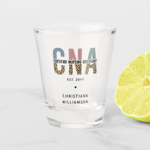 Aangepaste CNA Certified Nursing Assistant-cadeaus Shot Glas