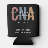 Aangepaste CNA Retro Certified Nursing Assistant-c Blikjeskoeler (Achterkant)