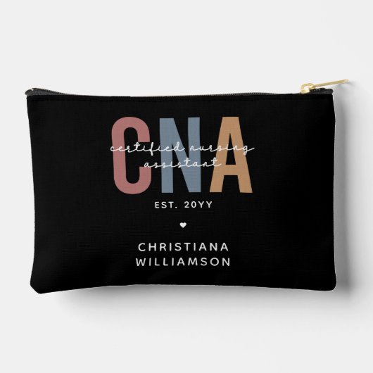 Aangepaste CNA Retro Certified Nursing Assistant-c Etui (Achterkant)