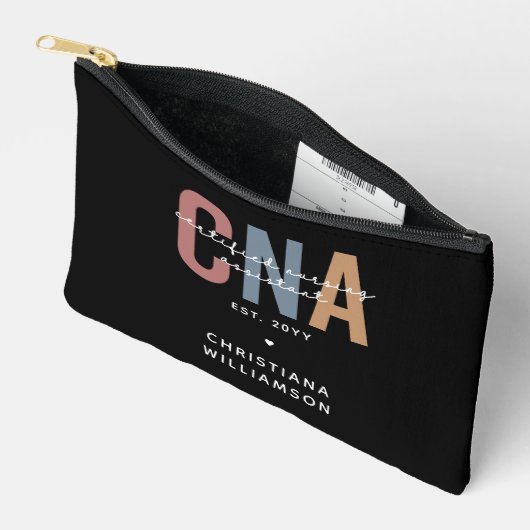 Aangepaste CNA Retro Certified Nursing Assistant-c Etui (Open)