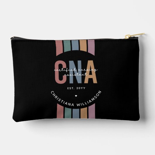 Aangepaste CNA Retro Certified Nursing Assistant-c Etui (Achterkant)