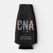 Aangepaste CNA Retro Certified Nursing Assistant-c Flesjeskoeler (Voorkant)