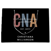 Aangepaste CNA Retro Certified Nursing Assistant-c Groot Cadeauzakje (Voorkant)