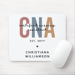 Aangepaste CNA Retro Certified Nursing Assistant-c Muismat