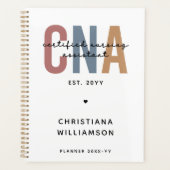 Aangepaste CNA Retro Certified Nursing Assistant-c Planner (Voorkant)