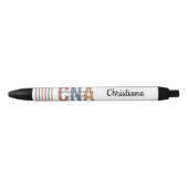 Aangepaste CNA Retro Certified Nursing Assistant-c Zwarte Inkt Pen (Voorkant)