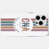 Aangepaste CNA Retro Gecertificeerde Geschenken vo Case-Mate iPhone Case (Achterkant (horizontaal))
