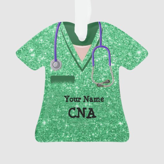 Aangepaste CNA-verpleegkundige arts arts Ornament (voorkant)
